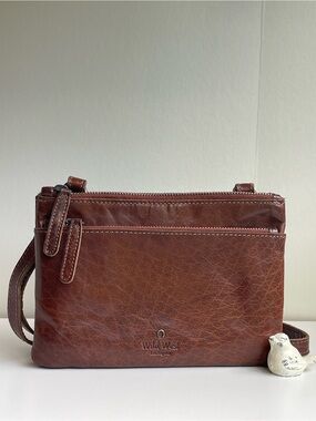 Wild West Los Angeles Genuine Leather Crossbody Bag